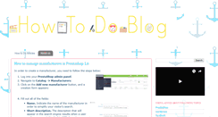 Desktop Screenshot of myhow2do.com